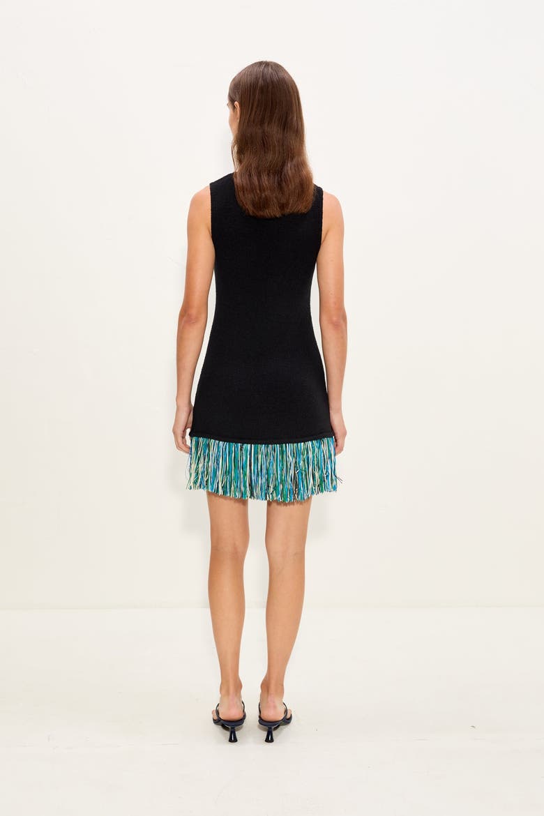 Etta Knit Dress, Alternate, color, Black