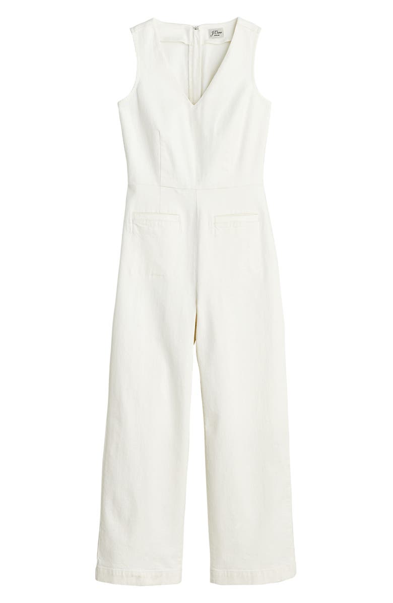 J.Crew Denim Jumpsuit, Alternate, color, 