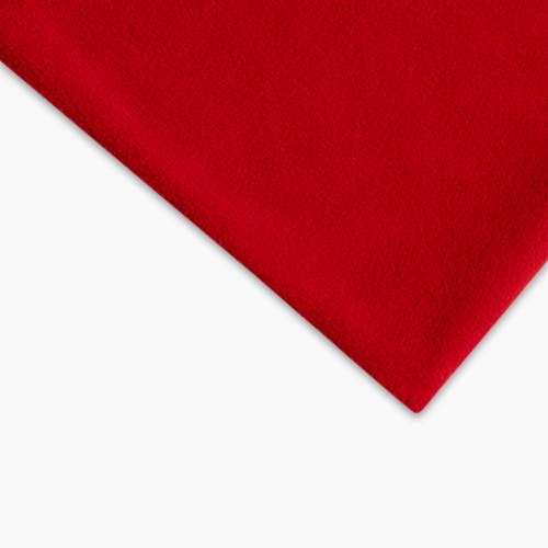 Turtle Fur Double-layer Fleece Neck Warmer In Red