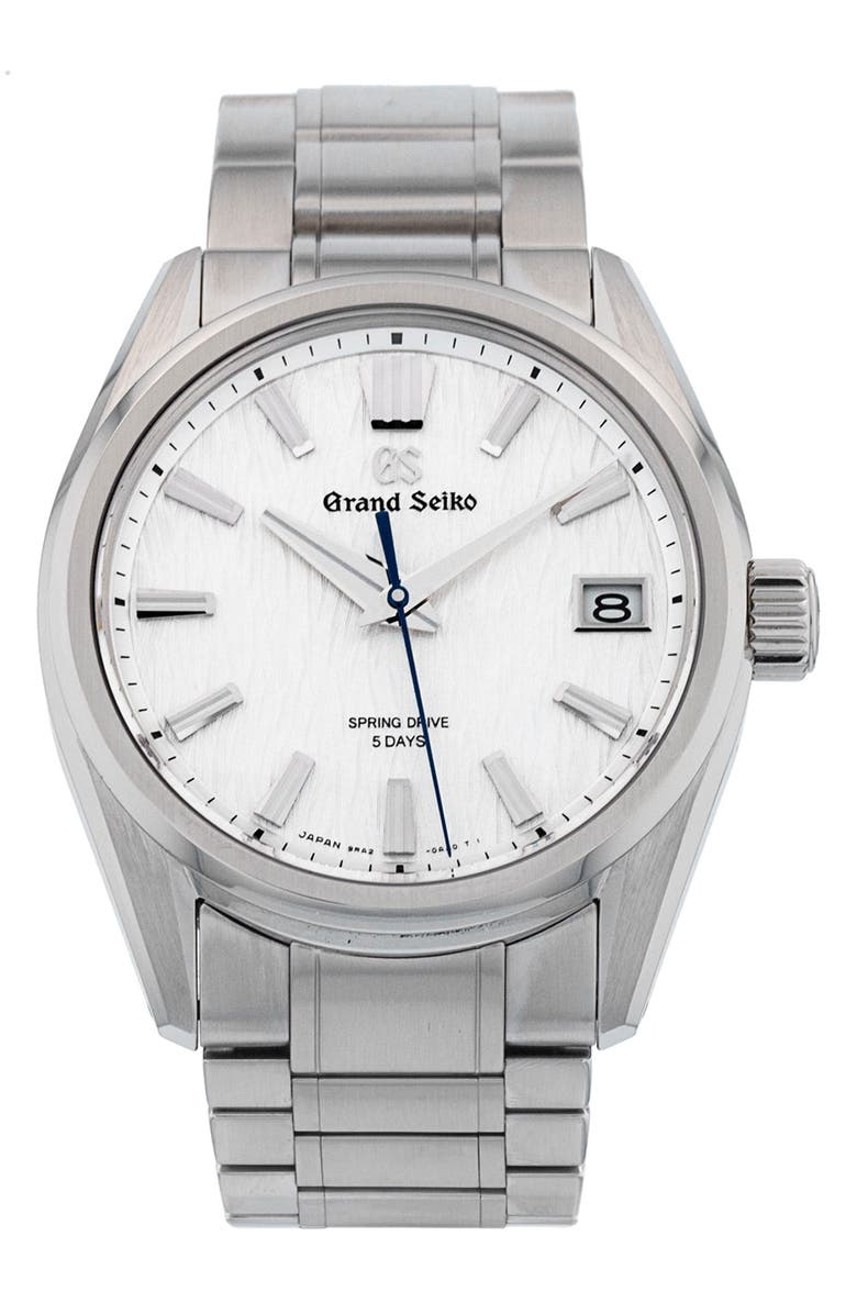 Watchfinder & Co. Grand Seiko Preowned 2023 Grand Seiko SLGA009 Bracelet Watch, 40mm, Main, color, 