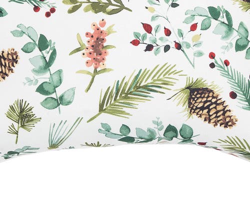 C & F Home C&f Home Jovie Pinecone Lodge Indoor/outdoor Accent Pillow, 18" X 18" In White
