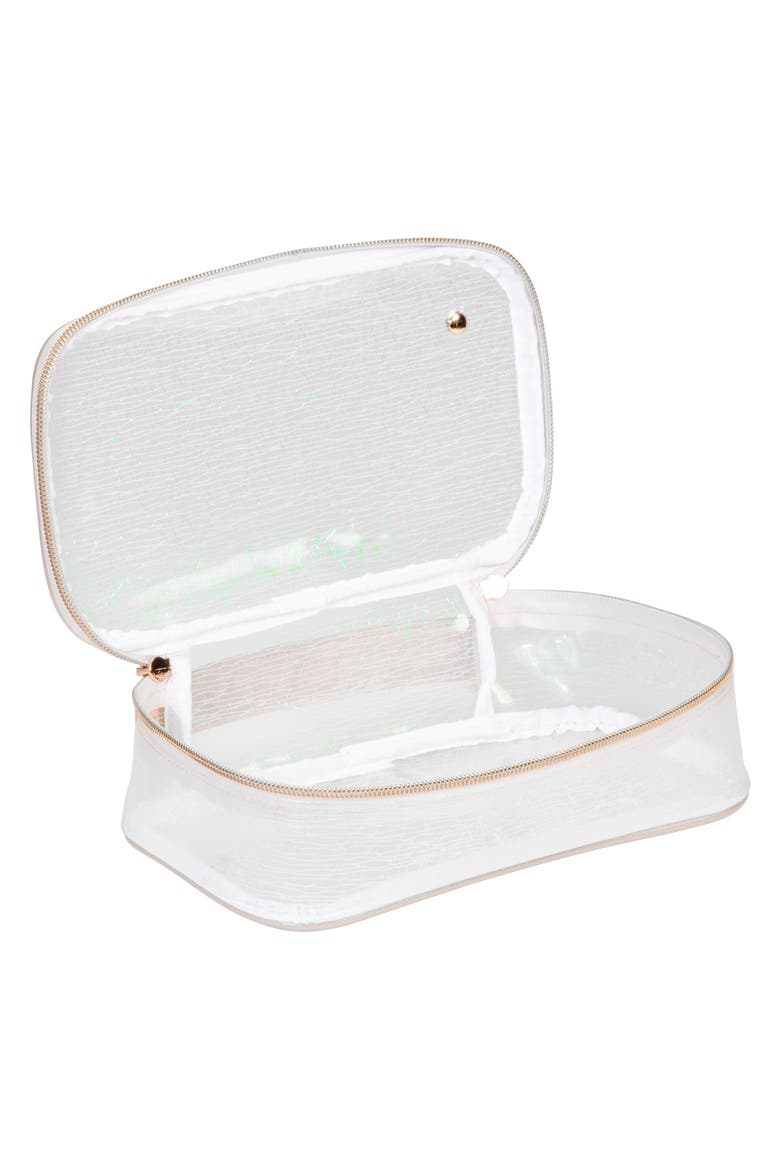 Claire Miami Dragonfly Medium Makeup Case, Alternate, color, NO COLOR