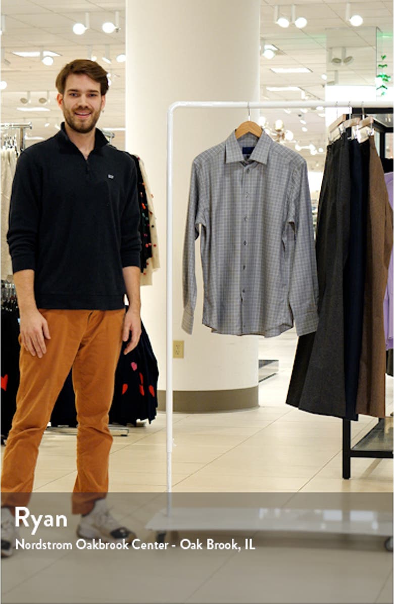 Trim Fit Check Dress Shirt, sales video thumbnail