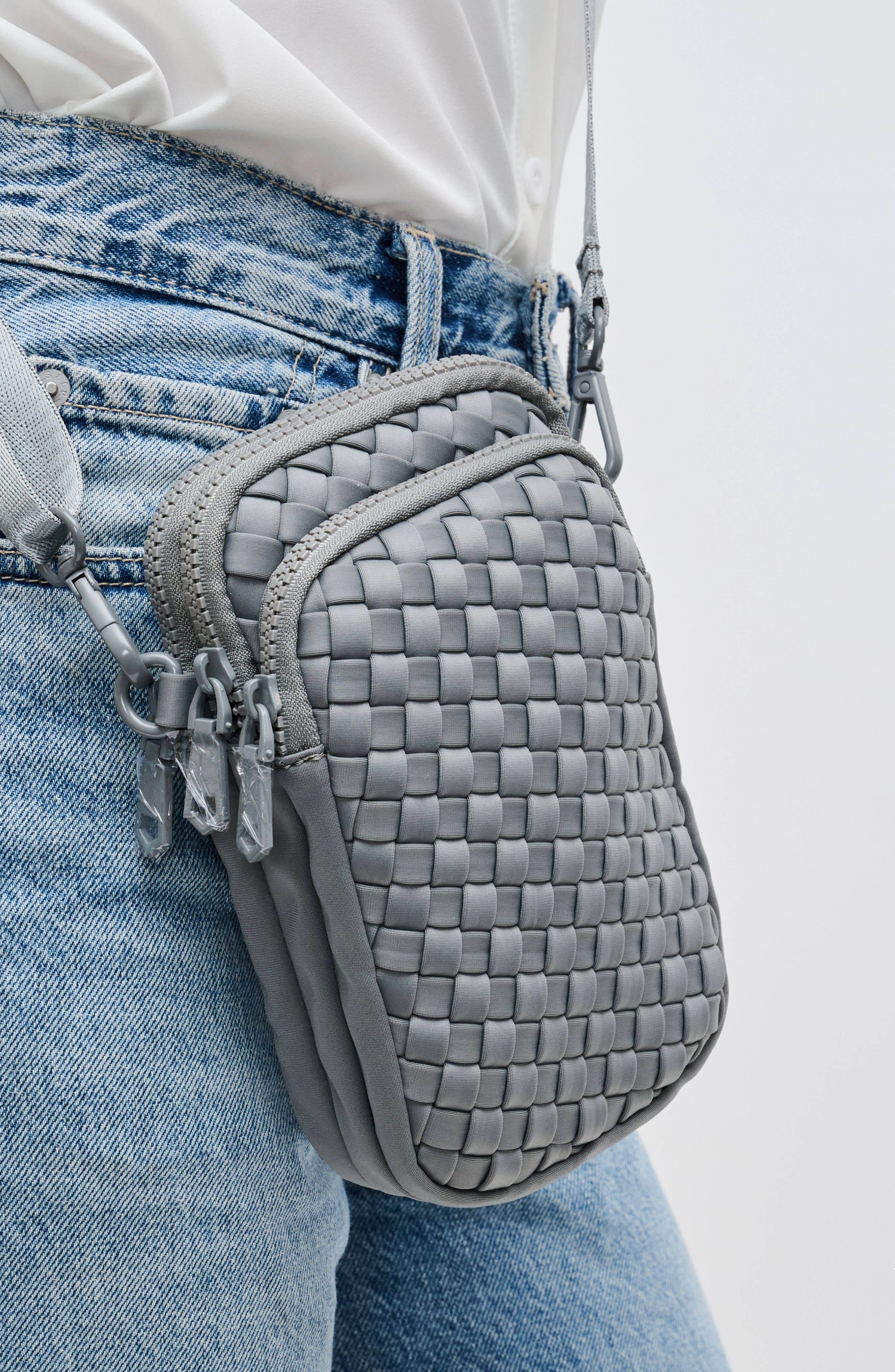 Sol and Selene Divide & Conquer - Woven Neoprene Bag, Alternate, color, Grey