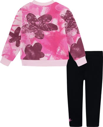 Kids' Sci-Dye Fleece Top & Leggings Set