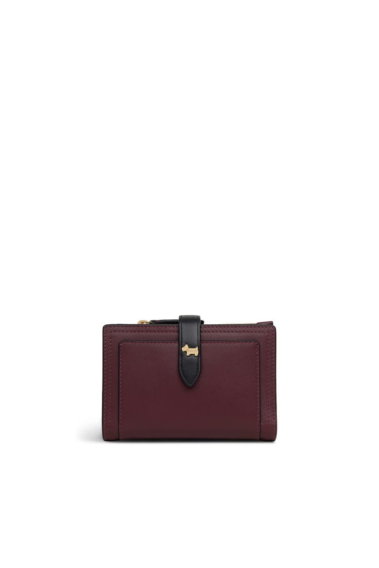 Willis Street Medium Bifold Wallet, Main, color, Dark Cherry