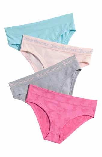 Kids' 4-Pack Assorted Stretch Bikini Briefs