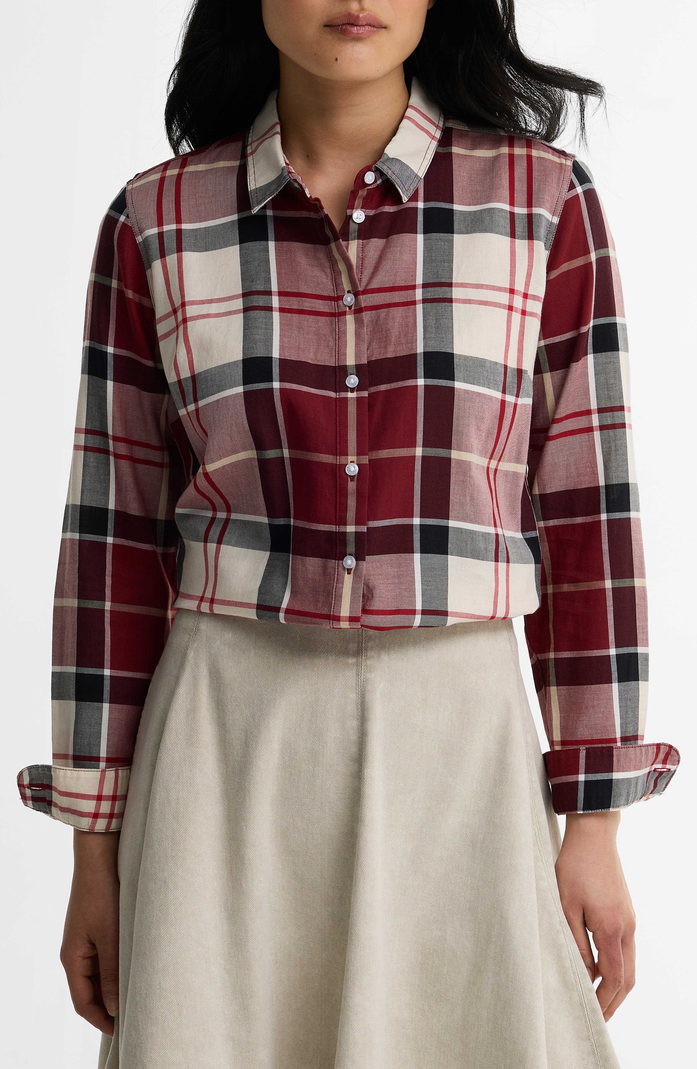 LIGHT CARDINAL TARTAN