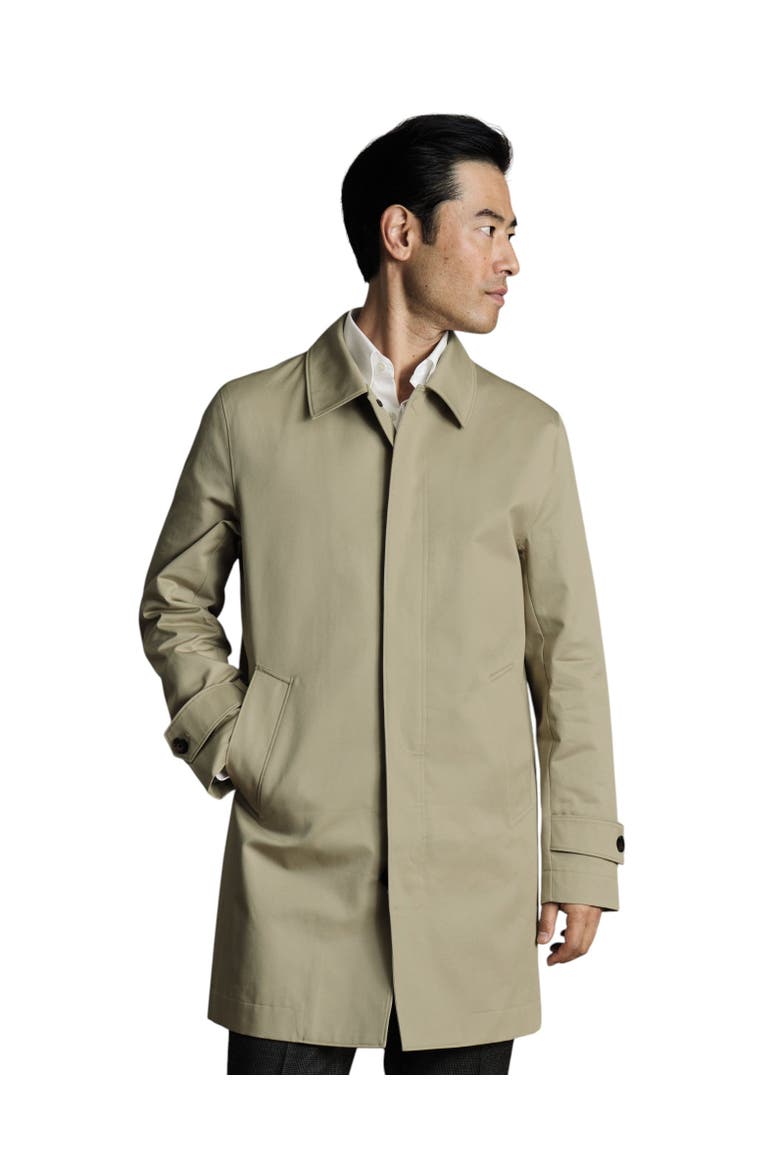 Cotton Raincoat, Main, color, Stone
