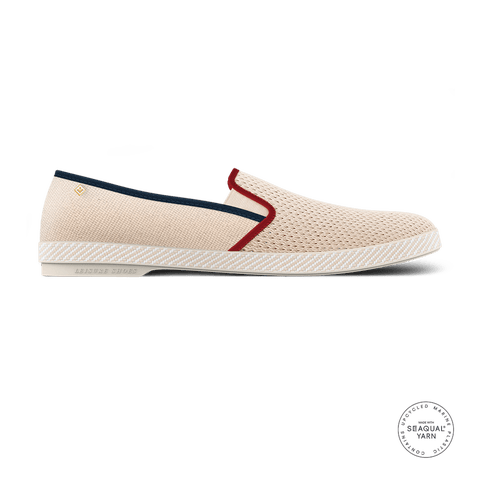 Classic Canvas & Mesh Slip-On Loafer