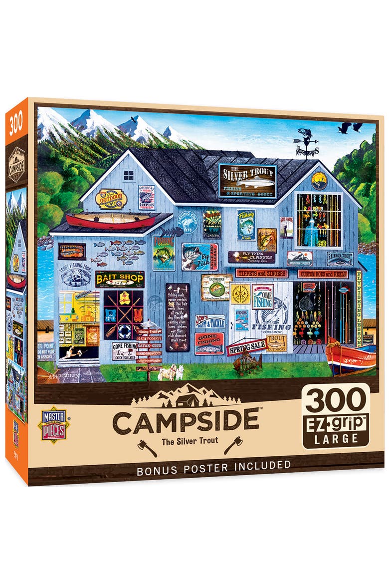 The Silver Trout 300 Piece Jigsaw Puzzle, Main, color, Multicolor