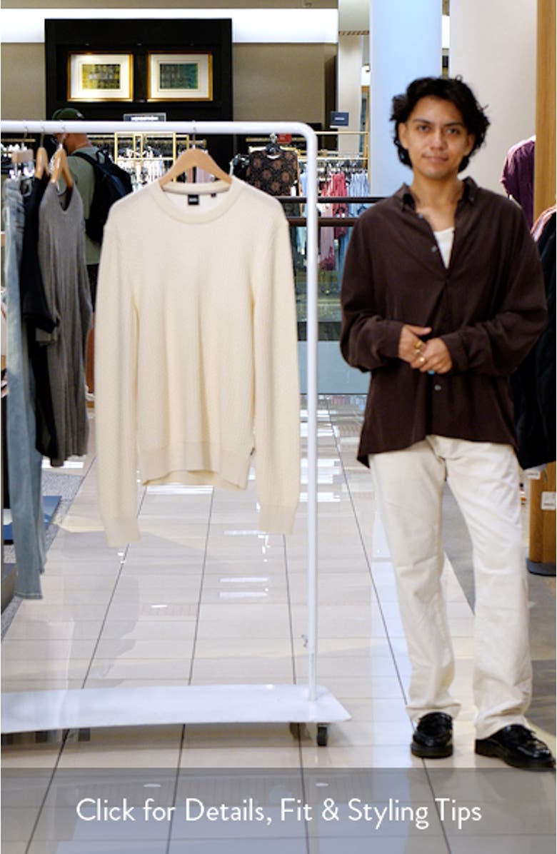 Imberto Textured Sweater, sales video thumbnail