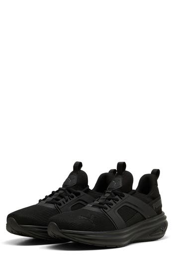 PUMA Softride Enzo 6 Running Shoe in Puma Black/Flat Dark Gray at Nordstrom Rack, Size 8.5