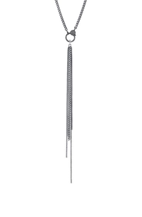 Chain Fringe Necklace