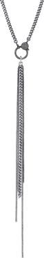 Sheryl Lowe Chain Fringe Necklace