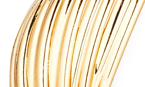 Tasha Set Of 3 Assorted Hoop Earrings In Gold
