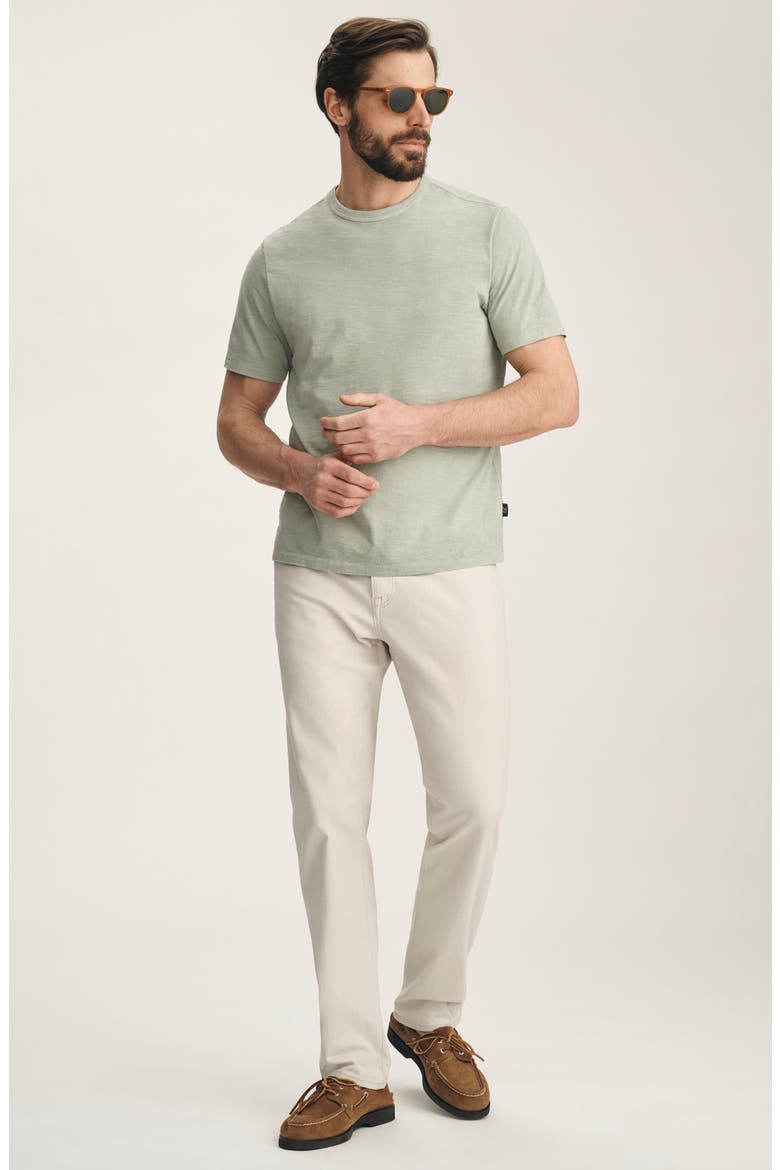 Charisma Relaxed Straight Leg Honeycomb Pants, Alternate, color, OAT HONEYCOMB