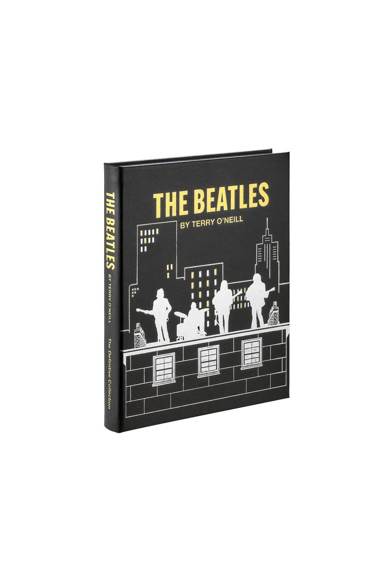 The Beatles by Terry O'Neill The Definitive Collection Leather Edition, Alternate, color, Black