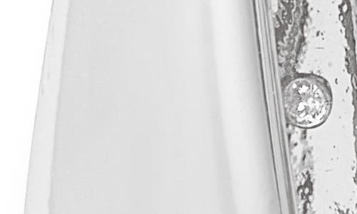 Open Edit Set Of 2 Oval Hoop Earrings In Silver