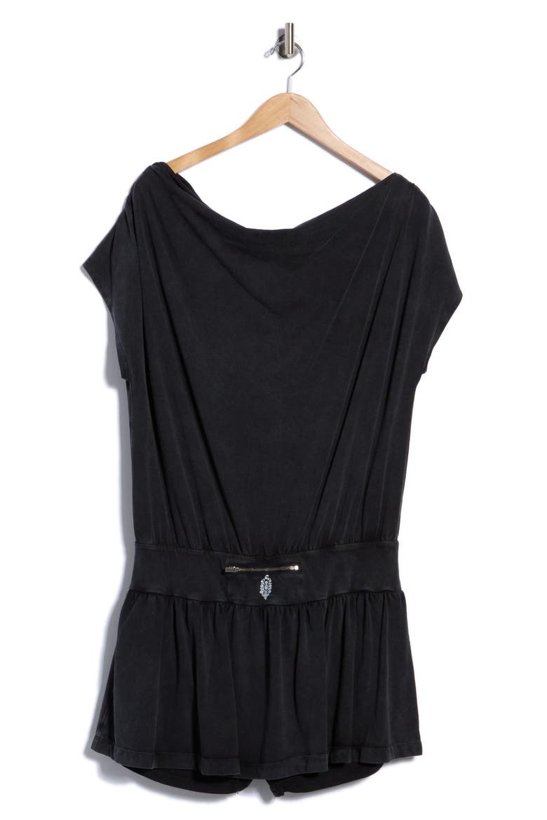 Hot Shot City Minidress, Alternate, color, BLACK