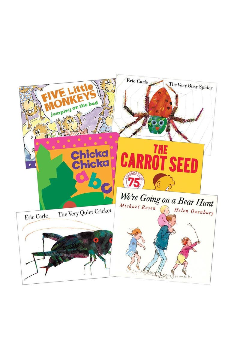 Kaplan Early Learning Company Classic Board Books - Set of 6, Main, color, Multicolor