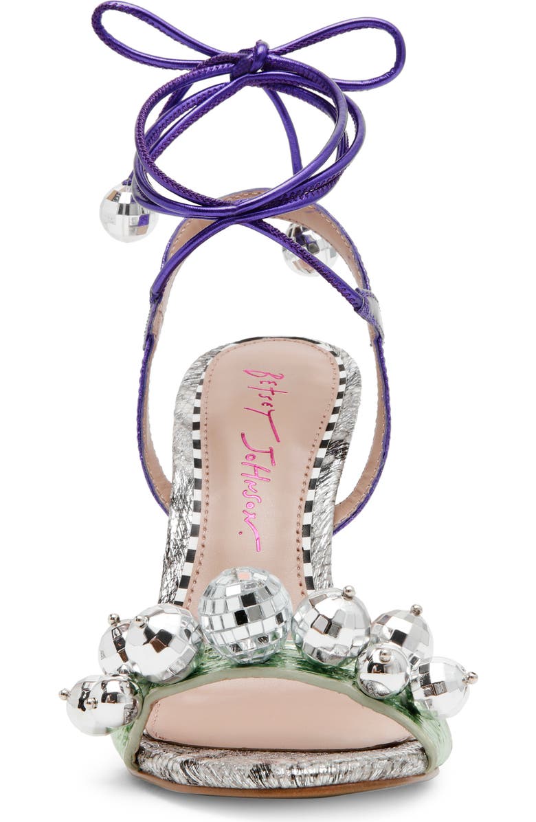 Betsey Johnson Jager Ankle Strap Sandal, Alternate, color,