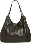 MANGO Faux Leather Sack Shoulder Bag