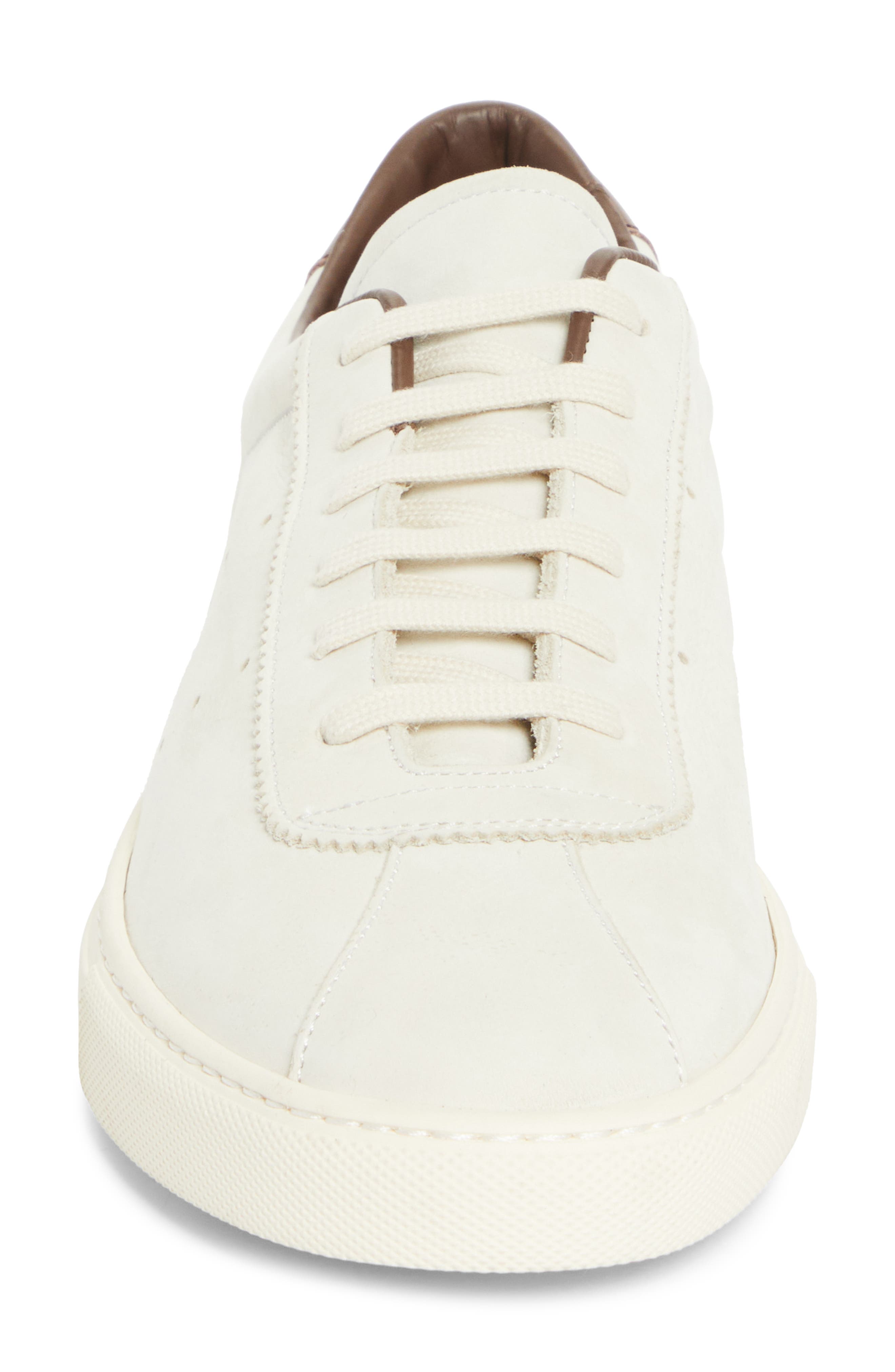 Common Projects Tennis 24 Nubuck Sneaker, Alternate, color, Off White