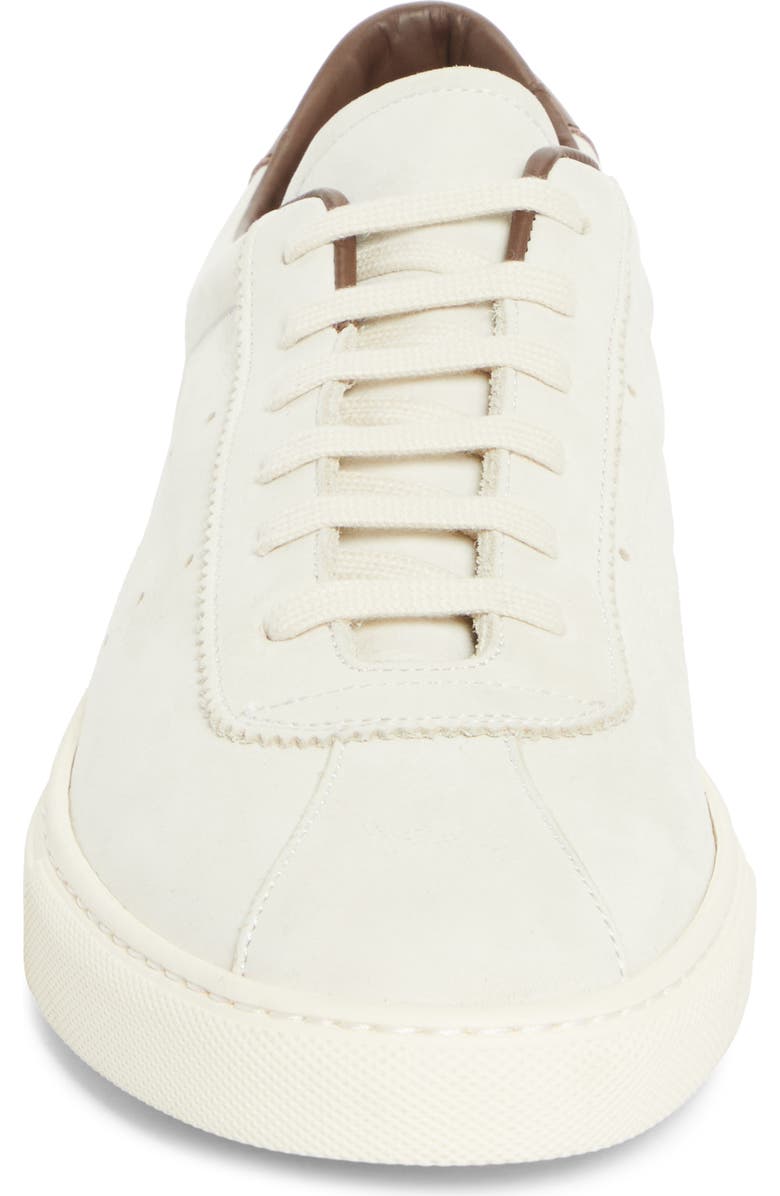Common Projects Tennis 24 Nubuck Sneaker, Alternate, color, Off White