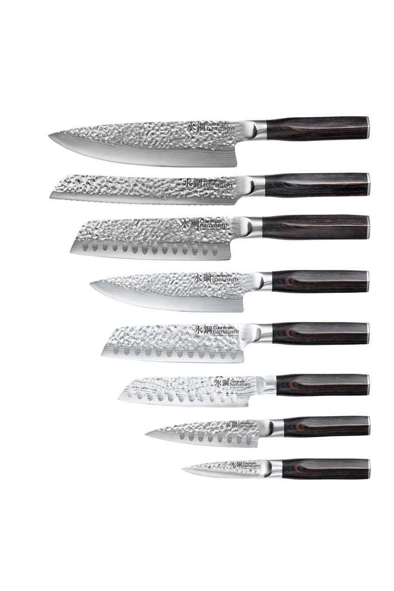 Damashiro EMPEROR® 9-Piece Hisa Knife Block, Alternate, color, Black