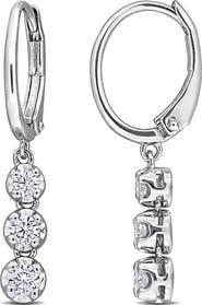 Julianna B. Lab-Grown Diamond 3-Stone Drop Earrings