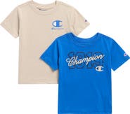 Champion Kids' 2-Pack Assorted Logo T-Shirts