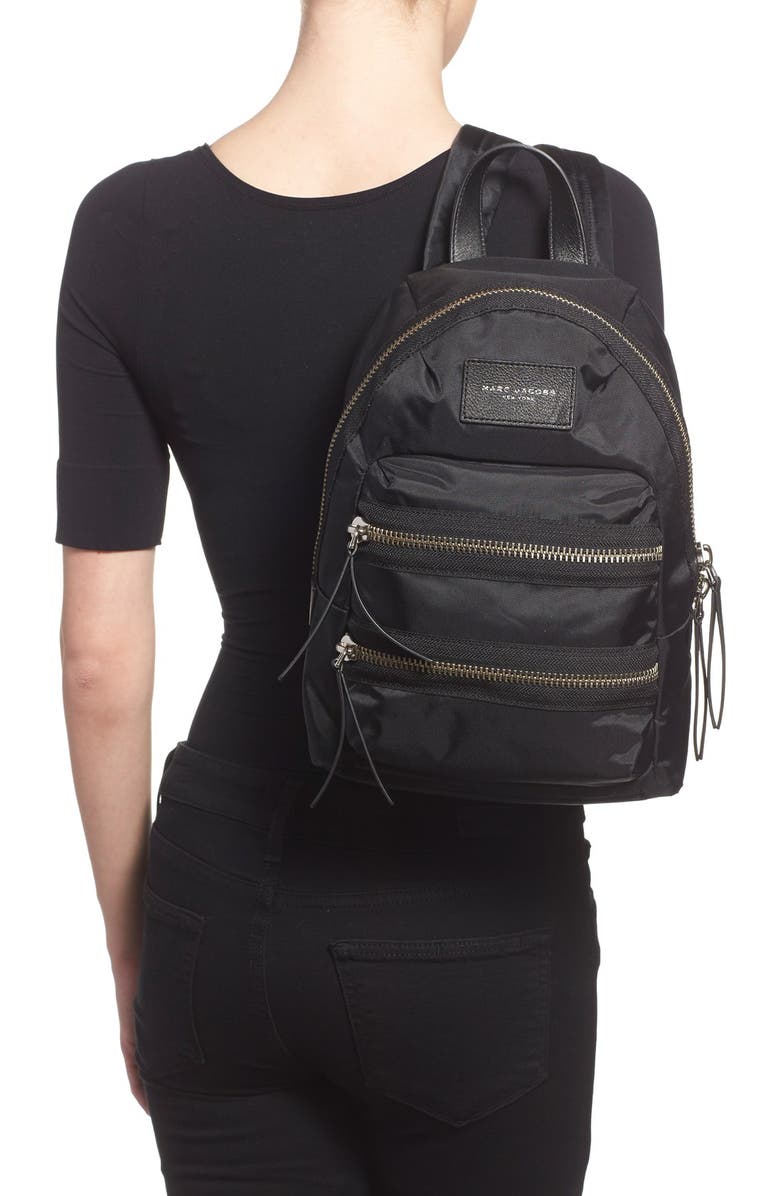 Marc Jacobs 'Mini Biker' Nylon Backpack, Alternate, color,