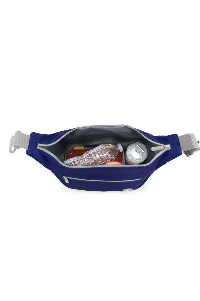 Lane Insulated Lunch Bag with Adjustable Clip-Strap, Alternate, color, Navy