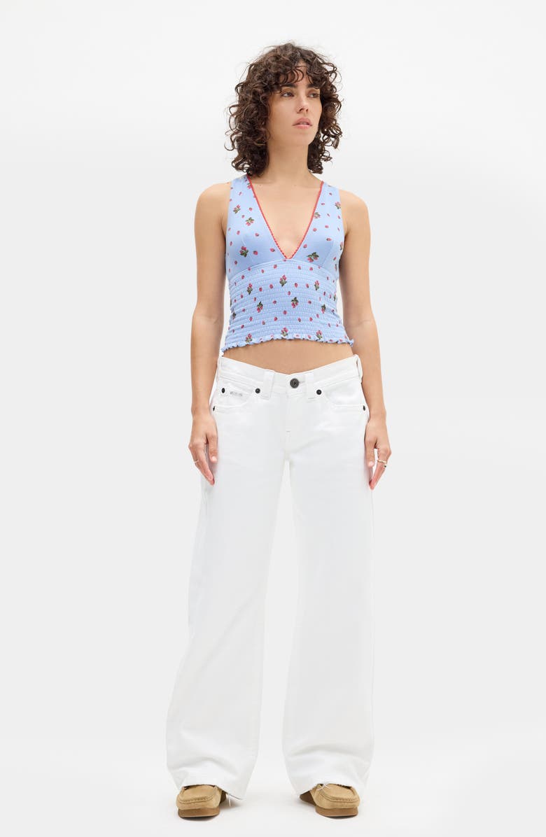 BDG Urban Outfitters Kayla Low Rise Wide Leg Jeans, Alternate, color, 