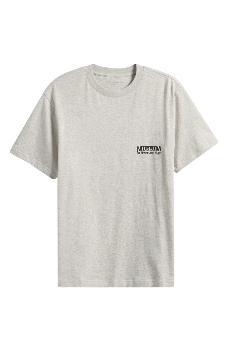 Museum of Peace & Quiet Establish Graphic T-Shirt, Main, color, Ash