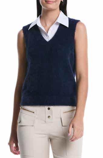 Laundry by Shelli Segal Layered Sweater Vest