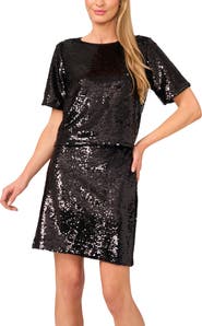 Halogen® Sequin T-Shirt