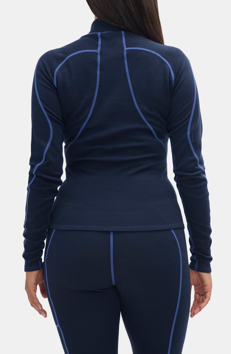 Halfdays Fay Base Layer Top, Alternate, color, Navy