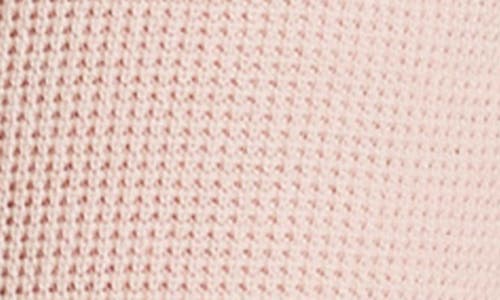 Barefoot Dreams Waffle Knit Drawstring Pants In Bella Pink