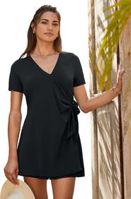 Swim 365 Tie-Wrap Swim Romper