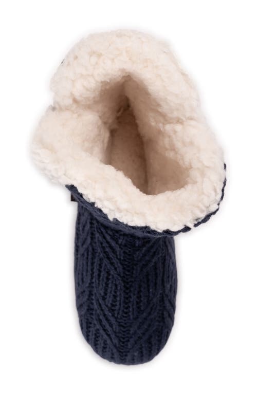 Muk Luks Cheyenne Indoor/outdoor Slipper In Blue