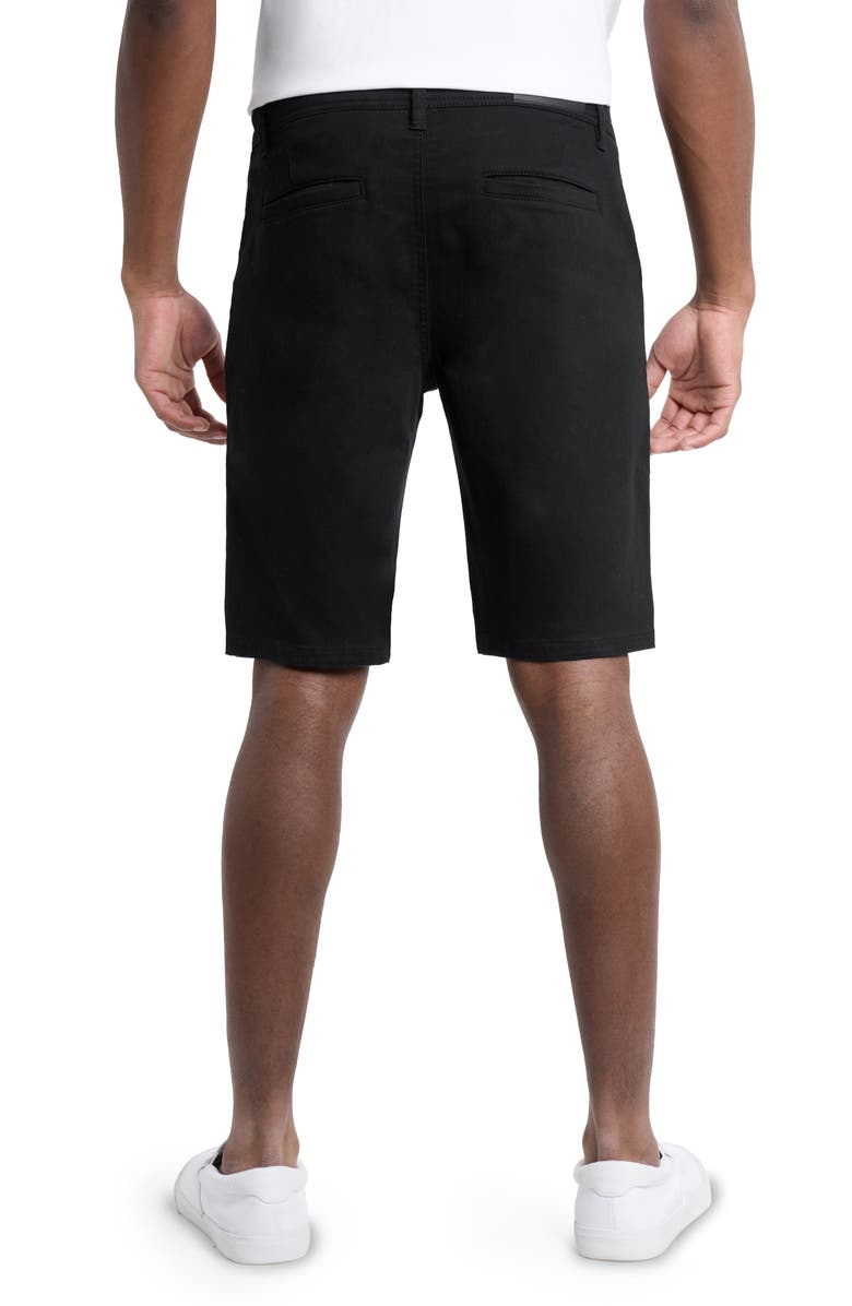 XRAY Flat Front Chino Shorts, Alternate, color, Black