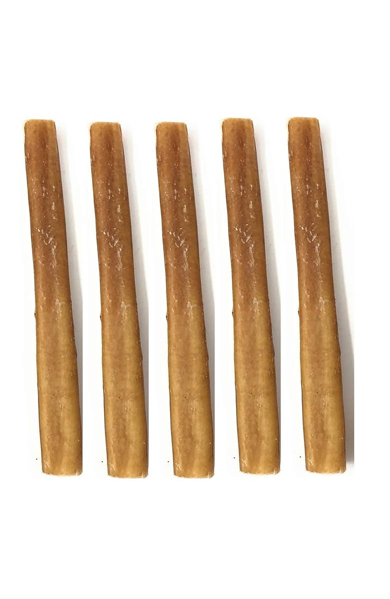 Sancho & Lola's Closet Sancho & Lola's Bully Sticks for Dogs 6-Inch Standard (5 Count) Dog Chews, Alternate, color, Brown