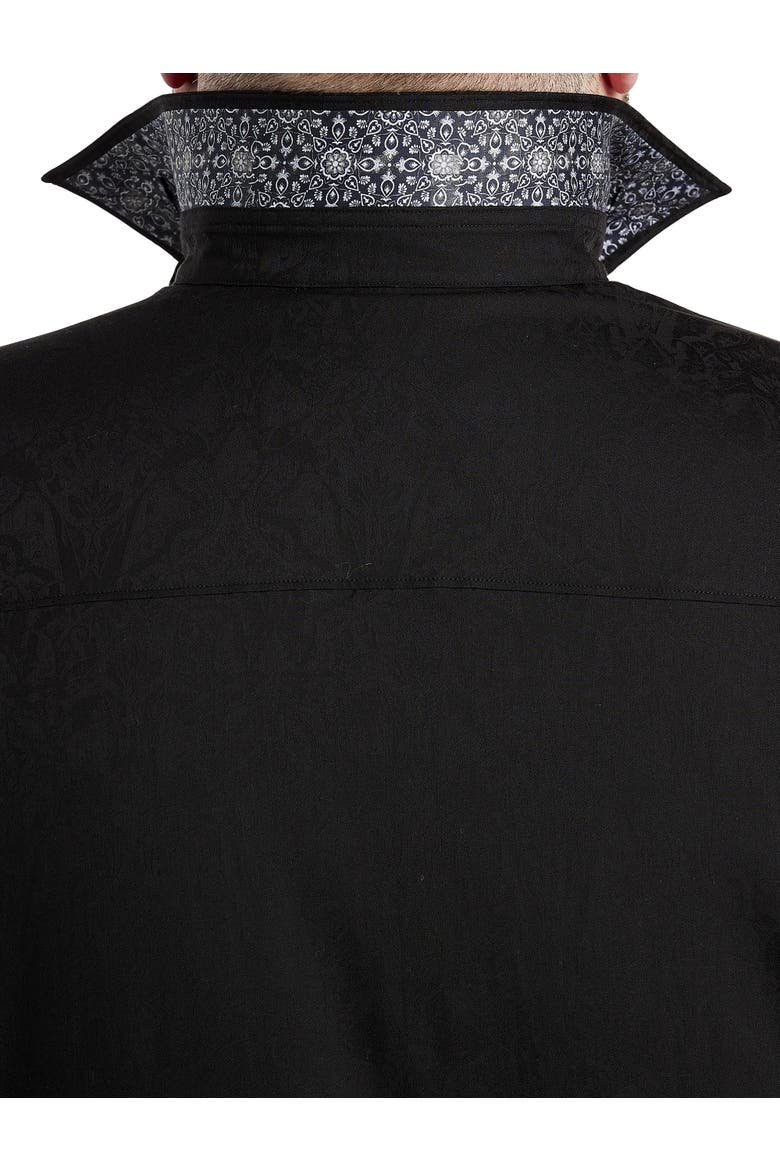 Highland Sport Shirt, Alternate, color, BLACK