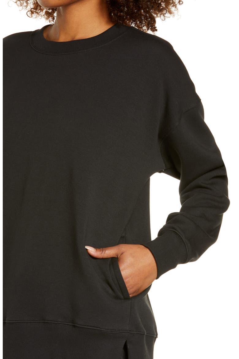 Amazing Crewneck Sweatshirt, Alternate, color, BLACK