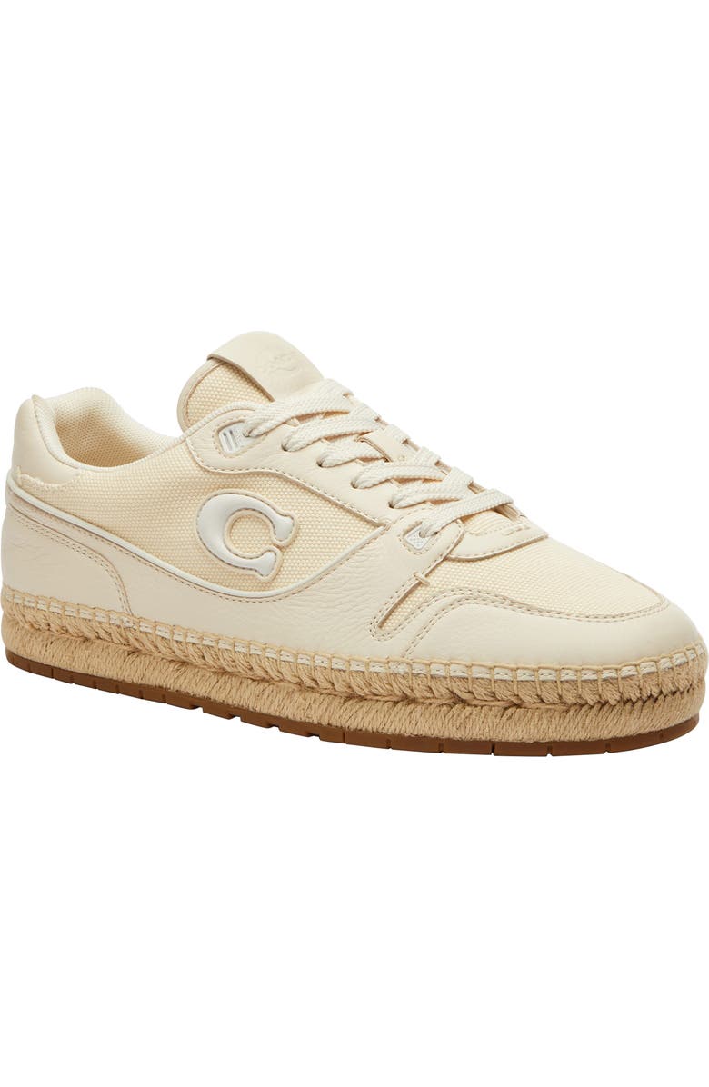 COACH Soho Espadrille Sneaker, Main, color, Chalk