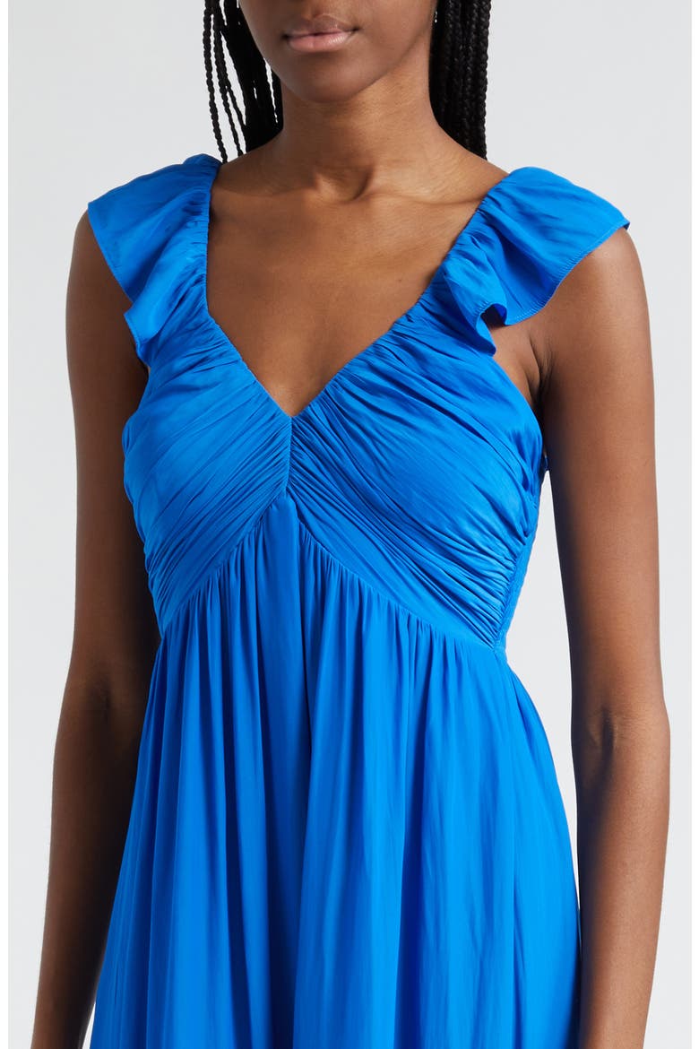 Nelly Tiered Hem Dress, Alternate, color, MARRAKECH BLUE