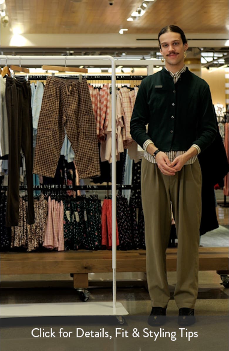 Kids
 Gingham Corduroy Cargo Pants, sales video thumbnail