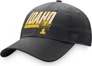 TOP OF THE WORLD Men's Top of the World Charcoal Idaho Vandals Slice Adjustable Hat